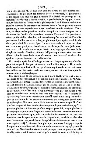 L'ami de la religion journal et revue ecclesiastique, politique et litteraire