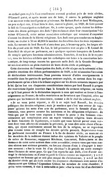 L'ami de la religion journal et revue ecclesiastique, politique et litteraire