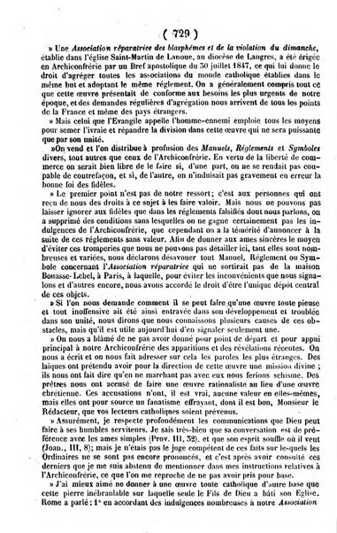 L'ami de la religion journal et revue ecclesiastique, politique et litteraire