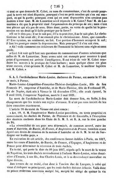 L'ami de la religion journal et revue ecclesiastique, politique et litteraire