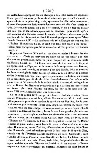 L'ami de la religion journal et revue ecclesiastique, politique et litteraire