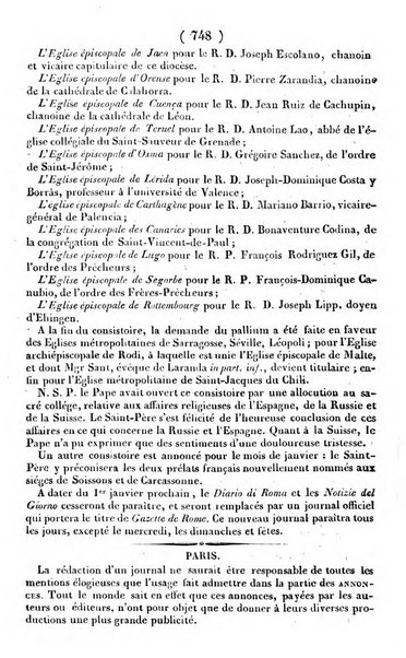 L'ami de la religion journal et revue ecclesiastique, politique et litteraire