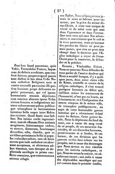 L'ami de la religion journal et revue ecclesiastique, politique et litteraire