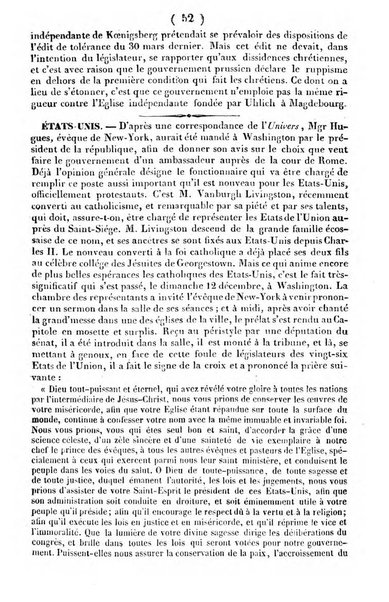 L'ami de la religion journal et revue ecclesiastique, politique et litteraire