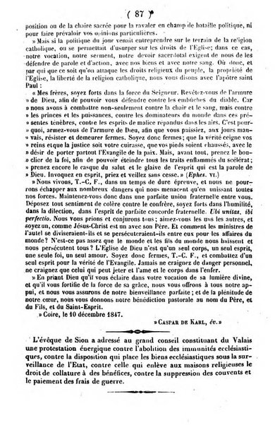 L'ami de la religion journal et revue ecclesiastique, politique et litteraire