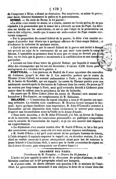 L'ami de la religion journal et revue ecclesiastique, politique et litteraire