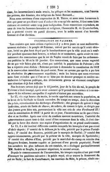 L'ami de la religion journal et revue ecclesiastique, politique et litteraire