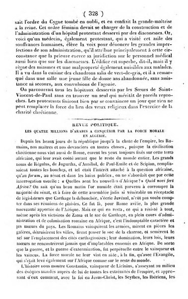 L'ami de la religion journal et revue ecclesiastique, politique et litteraire