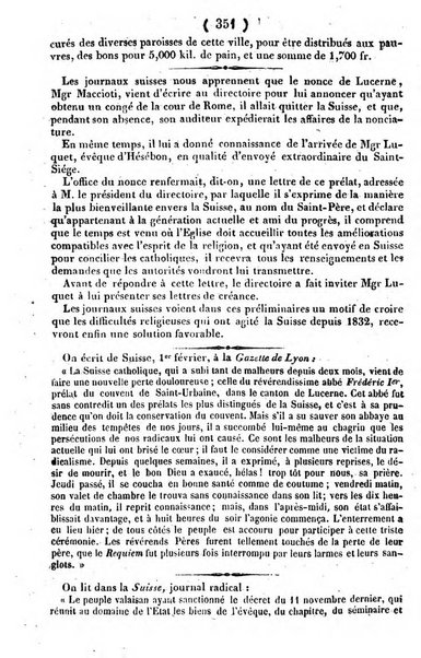 L'ami de la religion journal et revue ecclesiastique, politique et litteraire