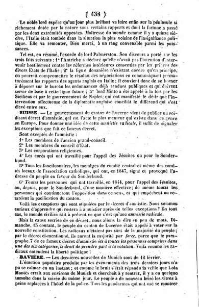 L'ami de la religion journal et revue ecclesiastique, politique et litteraire