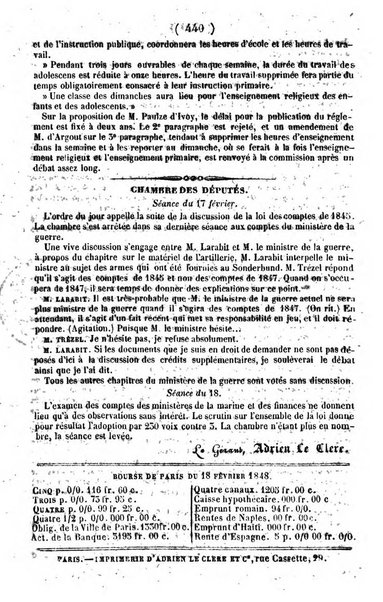 L'ami de la religion journal et revue ecclesiastique, politique et litteraire