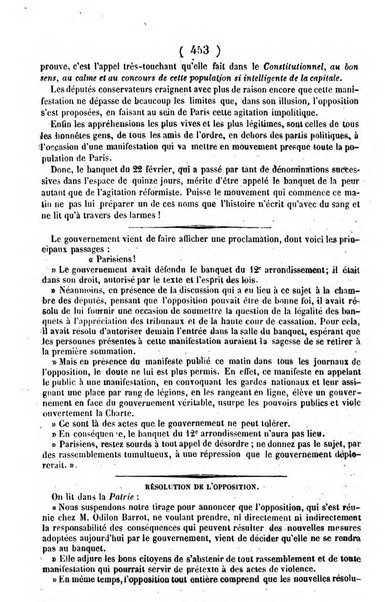 L'ami de la religion journal et revue ecclesiastique, politique et litteraire