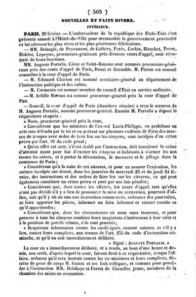 L'ami de la religion journal et revue ecclesiastique, politique et litteraire