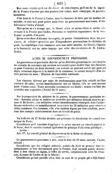 L'ami de la religion journal et revue ecclesiastique, politique et litteraire