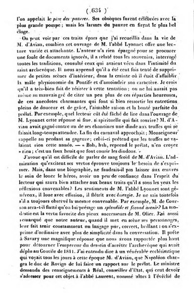 L'ami de la religion journal et revue ecclesiastique, politique et litteraire