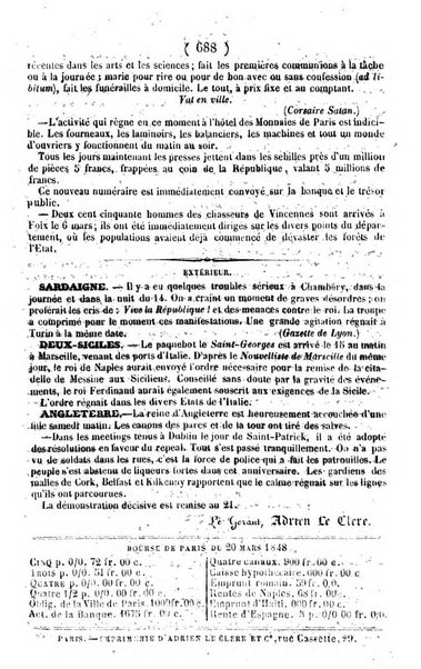 L'ami de la religion journal et revue ecclesiastique, politique et litteraire