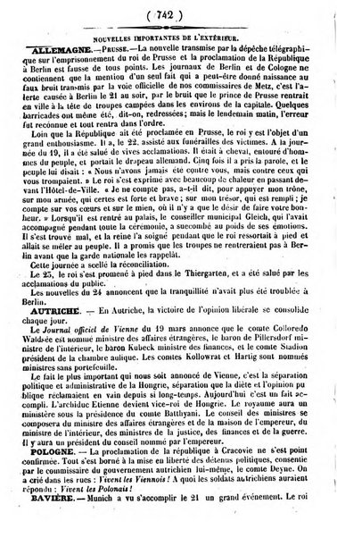 L'ami de la religion journal et revue ecclesiastique, politique et litteraire