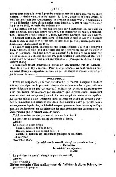 L'ami de la religion journal et revue ecclesiastique, politique et litteraire