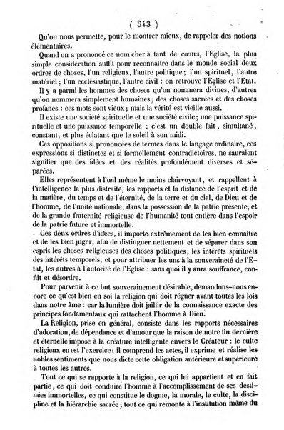 L'ami de la religion journal et revue ecclesiastique, politique et litteraire