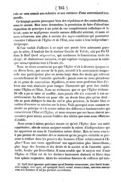 L'ami de la religion journal et revue ecclesiastique, politique et litteraire