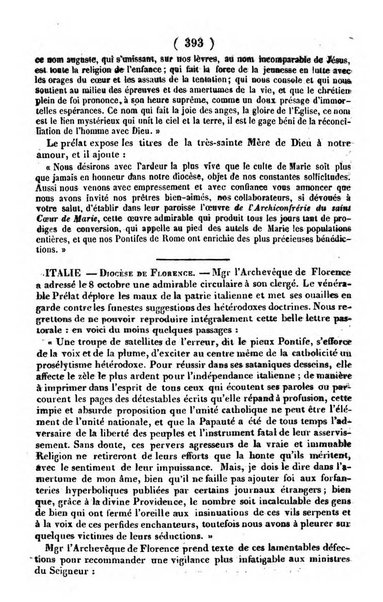 L'ami de la religion journal et revue ecclesiastique, politique et litteraire