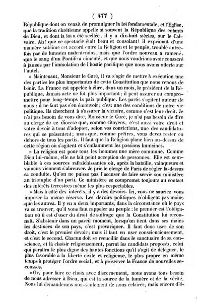 L'ami de la religion journal et revue ecclesiastique, politique et litteraire