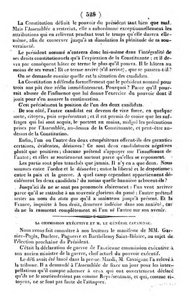 L'ami de la religion journal et revue ecclesiastique, politique et litteraire