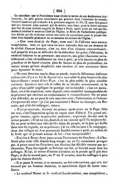 L'ami de la religion journal et revue ecclesiastique, politique et litteraire