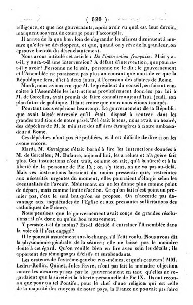 L'ami de la religion journal et revue ecclesiastique, politique et litteraire