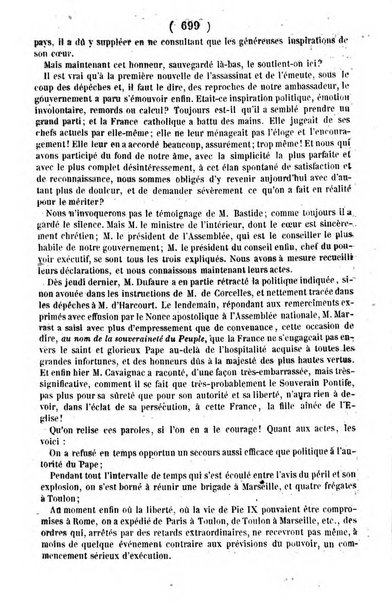 L'ami de la religion journal et revue ecclesiastique, politique et litteraire