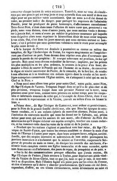 L'ami de la religion journal et revue ecclesiastique, politique et litteraire