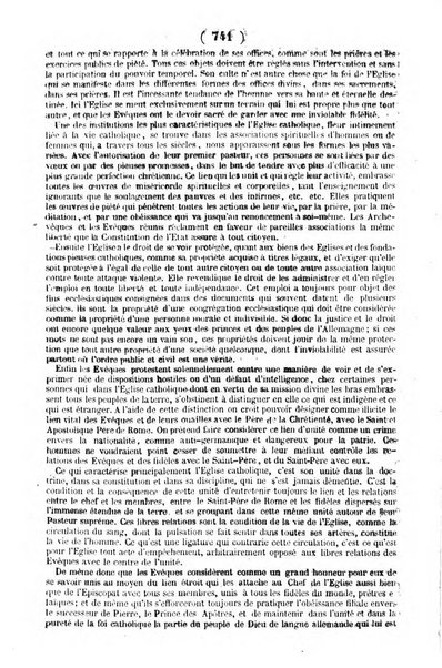 L'ami de la religion journal et revue ecclesiastique, politique et litteraire