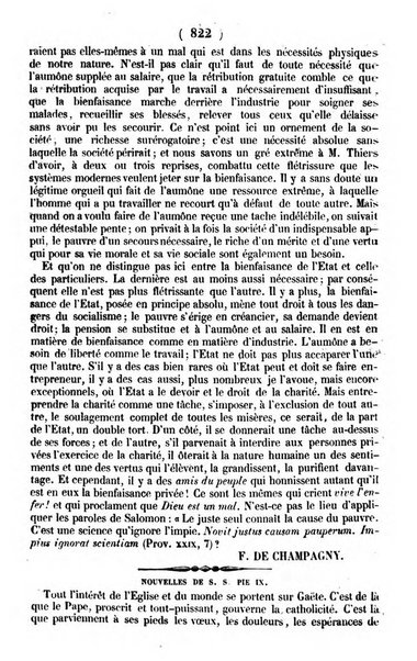 L'ami de la religion journal et revue ecclesiastique, politique et litteraire