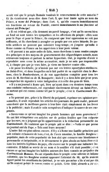 L'ami de la religion journal et revue ecclesiastique, politique et litteraire