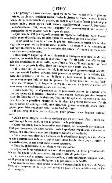 L'ami de la religion journal et revue ecclesiastique, politique et litteraire