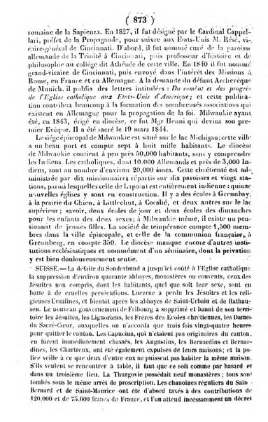 L'ami de la religion journal et revue ecclesiastique, politique et litteraire