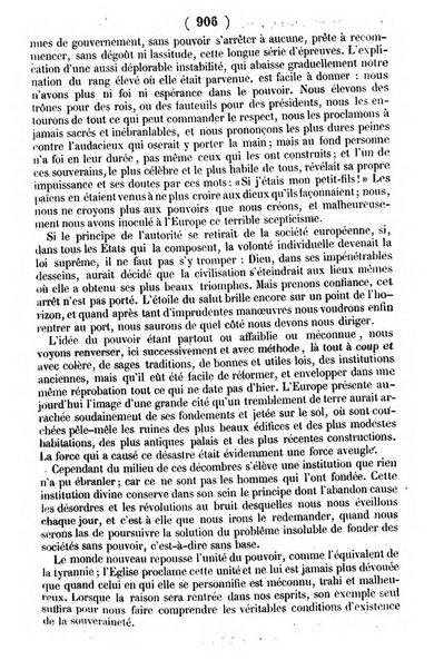 L'ami de la religion journal et revue ecclesiastique, politique et litteraire