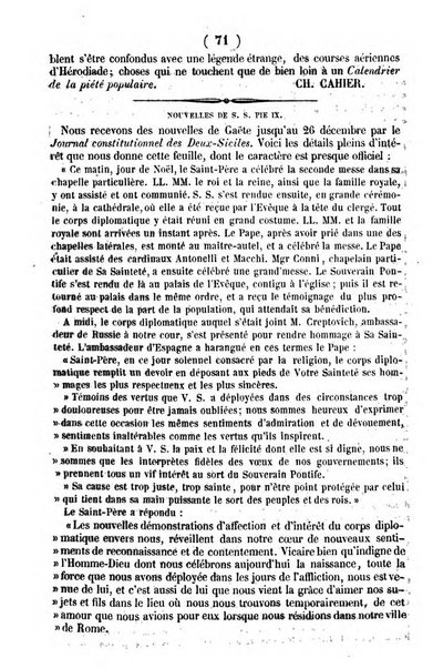 L'ami de la religion journal et revue ecclesiastique, politique et litteraire