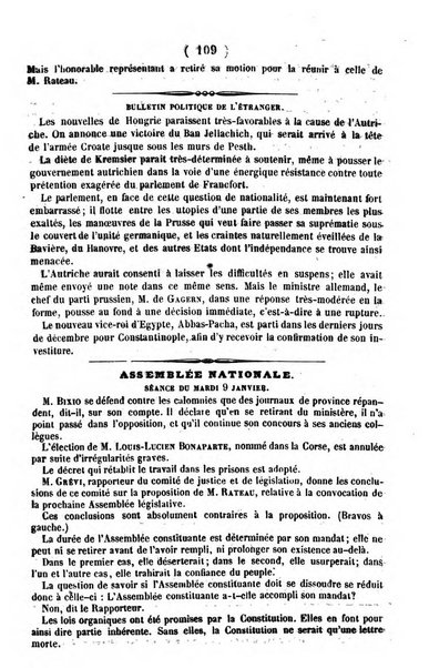 L'ami de la religion journal et revue ecclesiastique, politique et litteraire