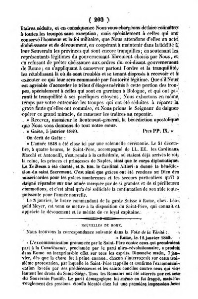 L'ami de la religion journal et revue ecclesiastique, politique et litteraire