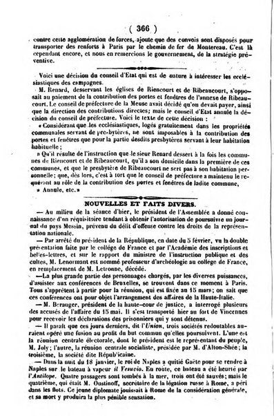 L'ami de la religion journal et revue ecclesiastique, politique et litteraire