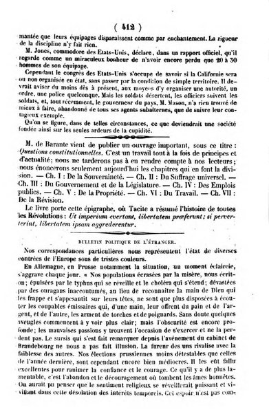 L'ami de la religion journal et revue ecclesiastique, politique et litteraire