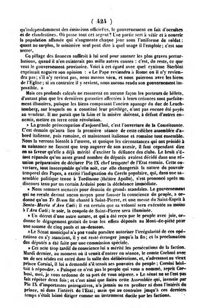 L'ami de la religion journal et revue ecclesiastique, politique et litteraire