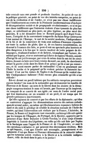 L'ami de la religion journal et revue ecclesiastique, politique et litteraire