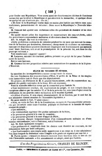 L'ami de la religion journal et revue ecclesiastique, politique et litteraire