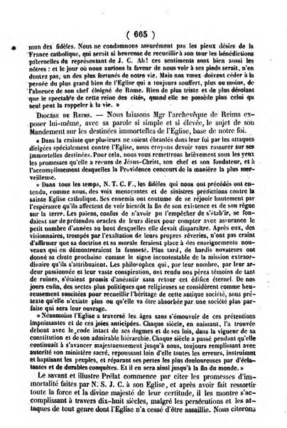 L'ami de la religion journal et revue ecclesiastique, politique et litteraire