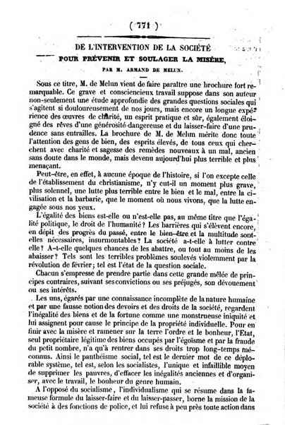 L'ami de la religion journal et revue ecclesiastique, politique et litteraire