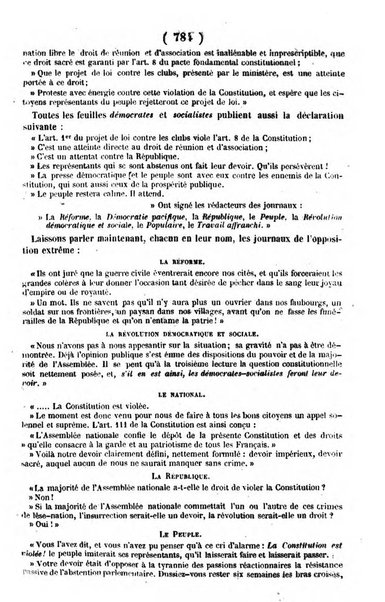 L'ami de la religion journal et revue ecclesiastique, politique et litteraire