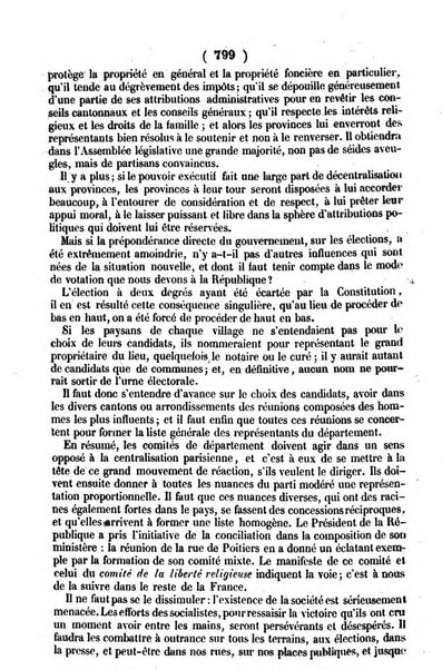 L'ami de la religion journal et revue ecclesiastique, politique et litteraire