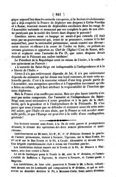 L'ami de la religion journal et revue ecclesiastique, politique et litteraire